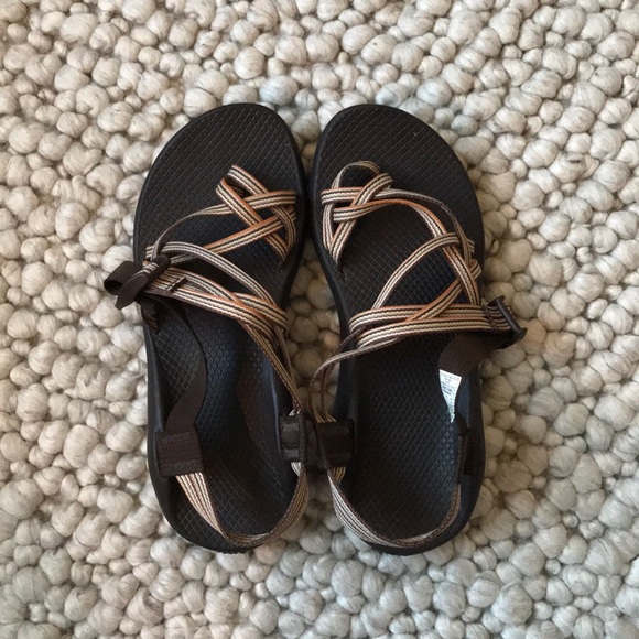 Chacos ZX/2 sandals in stripey brown